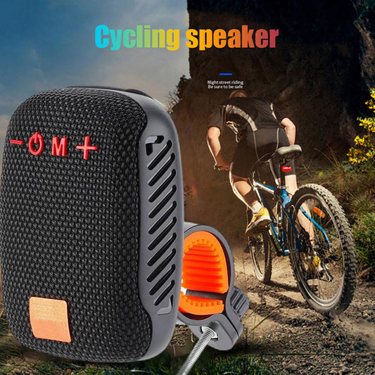 🚲 50% OFF NOW! 🔊 Waterproof Bicycle Bluetooth Speaker – IPX5, True Wireless Stereo & MicroSD Support, Secure Mount Included 🎵