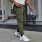 👖 50% OFF NOW!🛠️ Men's Workwear Cargo Sweatpants – Tapered Joggers & Drawstring – Multi-Pocket Streetwear 🔥