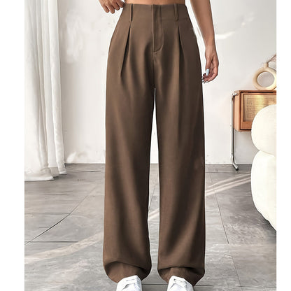 👖 50% OFF NOW! ✨ Women's High-Waisted Dress Pants – Straight Fit, Wrinkle-Resistant & Versatile Colors 💼