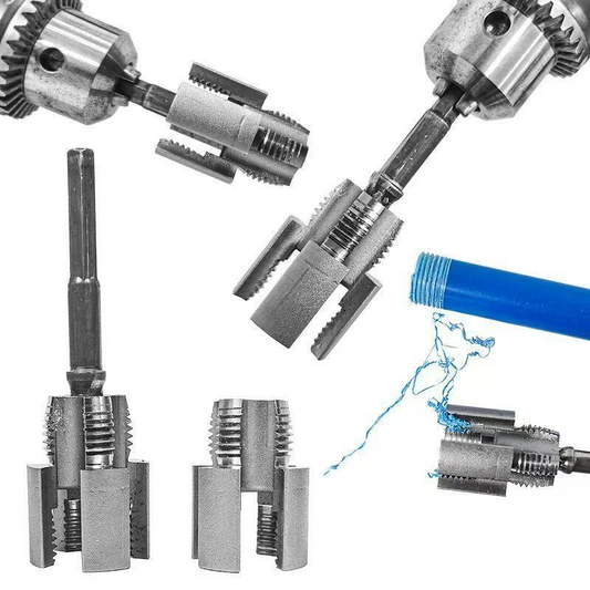 🔧 50% OFF NOW! 🛠️ Integrated Internal & External Pipe Threading Tool – Precise Cutting, Heat-Treated Carbon Steel & Wide Application 💪