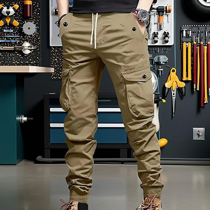 🏙️ 50% OFF NOW! 👖 Urban Tactical Cargo Trousers – Rugged Utility Meets Modern Style 🛠️🔥