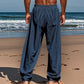 🧘‍♂️ 50% OFF NOW! 🌿 Men's Casual Loose Linen Pants – Drawstring Waist & Straight Leg 👖