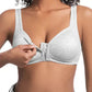 👙 50% OFF NOW! 💪 Adjustable Front Closure Push-Up Bra – Wire-Free, Seamless & Side Support – 4PCS Set for Daily Wear ✨