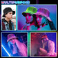 💎 55% OFF NOW 🌈 Glowing Fiber Optic Bucket Hat – USB Rechargeable & Multi-Color Light Show 🧢✨