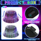 💎 55% OFF NOW 🌈 Glowing Fiber Optic Bucket Hat – USB Rechargeable & Multi-Color Light Show 🧢✨