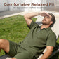 🔥 50% OFF NOW! 👕 Men's Solid Color Short Sleeve Set – Effortless Style & Ultimate Comfort 🩳✨