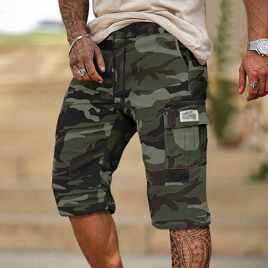 🩳 50% OFF NOW! ⚡ Men's Camo Cargo Shorts – Multi-Pocket, Adjustable & Breathable (2XS–3XL) 🏔️