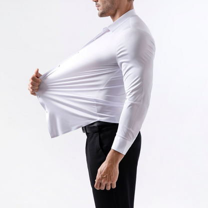 👔 50% OFF NOW! 💪 Men's High-Stretch Wrinkle-Free Shirt – Ultimate Comfort, Breathable & Versatile ✨