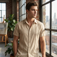 👔 50% OFF NOW! 🌴 Men's Breathable Quick-Dry Button-Down Shirt – Structured Fit & Versatile Summer Style 👖