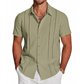👔 50% OFF NOW! 🌴 Men's Breathable Quick-Dry Button-Down Shirt – Structured Fit & Versatile Summer Style 👖