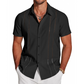 👔 50% OFF NOW! 🌴 Men's Breathable Quick-Dry Button-Down Shirt – Structured Fit & Versatile Summer Style 👖