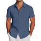 👔 50% OFF NOW! 🌴 Men's Breathable Quick-Dry Button-Down Shirt – Structured Fit & Versatile Summer Style 👖