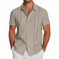 👔 50% OFF NOW! 🌴 Men's Breathable Quick-Dry Button-Down Shirt – Structured Fit & Versatile Summer Style 👖