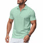 👔 50% OFF NOW!💨 Men's Quick-Dry Lapel T-Shirt – Athletic Fit & Wrinkle-Resistant – Smart Casual Essential ✨
