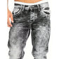 🧢 50% OFF NOW! 👖 Men's Straight-Leg Vintage Jeans – Durable Denim & Hip-Hop Fit 🎸👟