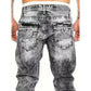 🧢 50% OFF NOW! 👖 Men's Straight-Leg Vintage Jeans – Durable Denim & Hip-Hop Fit 🎸👟