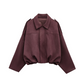 🧥 50% OFF NOW! ✨ Women's Suede-Like Cropped Bomber Jacket – Soft Fabric, Modern Silhouette & Versatile Style 👜