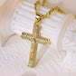 ✝️ 50% OFF NOW! 🔥 Jesus Crucifix Pendant Necklace – 14K Real Gold Plated, Spiritual Protection & Gift-Ready Box 🙏