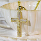 ✝️ 50% OFF NOW! 🔥 Jesus Crucifix Pendant Necklace – 14K Real Gold Plated, Spiritual Protection & Gift-Ready Box 🙏