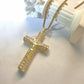 ✝️ 50% OFF NOW! 🔥 Jesus Crucifix Pendant Necklace – 14K Real Gold Plated, Spiritual Protection & Gift-Ready Box 🙏