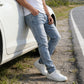 👖 50% OFF NOW! 👔 Men's Modern Slim Fit Stretch Jeans – Vintage Washed, Slim Fit & Stretch Fabric 💪