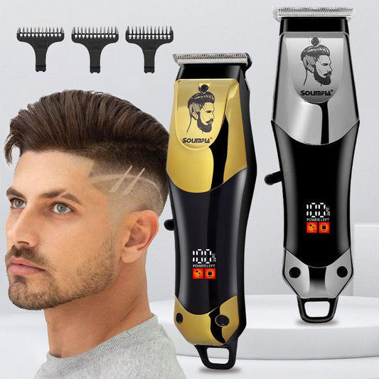 ⚡ 50% OFF NOW! ✂️ Men's Multi-Function Electric Hair Clippers – Stainless Steel Blades, Low-Noise & USB Charging 💈