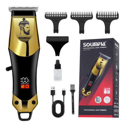 ⚡ 50% OFF NOW! ✂️ Men's Multi-Function Electric Hair Clippers – Stainless Steel Blades, Low-Noise & USB Charging 💈
