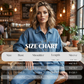 ✨ 50% OFF NOW! 🧥 Women's Casual Long Sleeve Denim Shirt Jacket – Oversized Fit & Chest Pockets