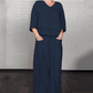 🌿 50% OFF NOW! 👗 Irregular Hem Cotton Linen Set – Flowy Top & Wide-Leg Pants ✨