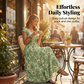 🎉 2026 Sale — Over 59,000 Sold! 🦋 Floral Smocked Maxi Dress – Ethereal ✨