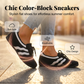 👟 50% OFF NOW! 🔥 Women's Retro Lace-Up Sneakers – Soft PU Leather, Flexible Sole & Secure Fit 🌟