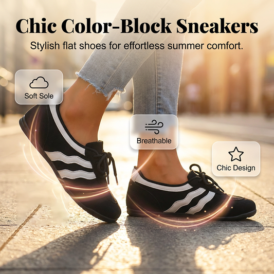 👟 50% OFF NOW! 🔥 Women's Retro Lace-Up Sneakers – Soft PU Leather, Flexible Sole & Secure Fit 🌟