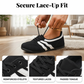 👟 50% OFF NOW! 🔥 Women's Retro Lace-Up Sneakers – Soft PU Leather, Flexible Sole & Secure Fit 🌟