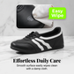 👟 50% OFF NOW! 🔥 Women's Retro Lace-Up Sneakers – Soft PU Leather, Flexible Sole & Secure Fit 🌟