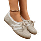 👟 50% OFF NOW! 🔥 Women's Retro Lace-Up Sneakers – Soft PU Leather, Flexible Sole & Secure Fit 🌟