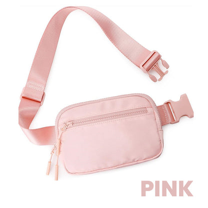 🎒 50% OFF NOW! 💧 Premium Crossbody Waist Bag – Water-Repellent, Adjustable Strap & Secure Zippers 🏃‍♂️