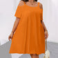 🌴 50% OFF NOW! 👗 Women's Casual Cold Shoulder Dress – Breezy Elegance for Summer Escapes 🍹✨