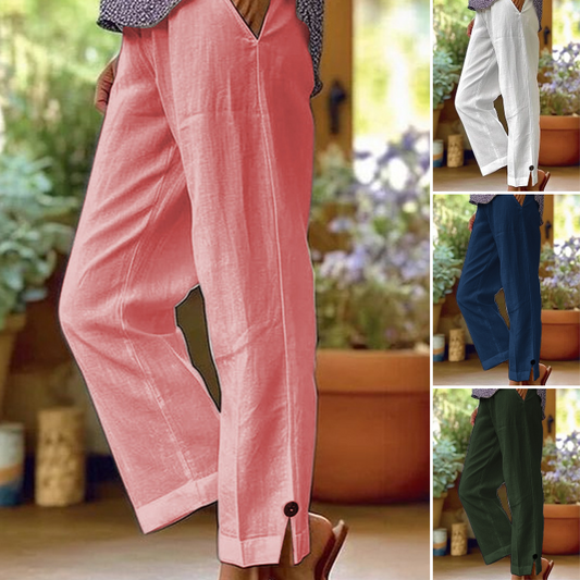 🌟 50% OFF NOW! 👖 Women’s Straight Leg Ankle Pants – Timeless Fit & All-Day Comfort ✨👠