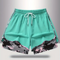 🔥 50% OFF NOW! 🏃‍♀️ 2-in-1 Athletic Shorts – Breathable, Camo Liner & Pockets for Women ✨
