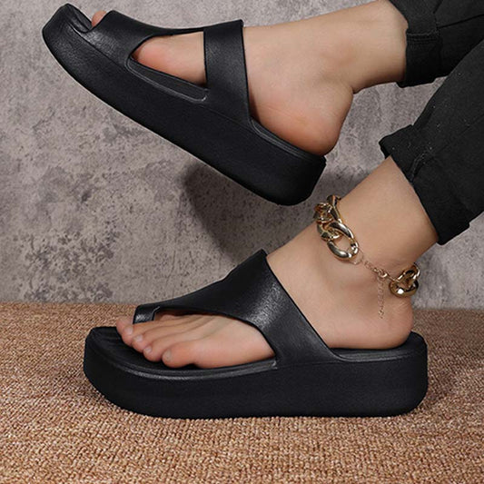 👡 50% OFF NOW! 🌴 Trendy Toe-Loop Platform Sandals – Lightweight EVA, Anti-Slip & All-Match ☀️