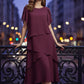 🌸 55% OFF NOW! 👗 Elegant Layered Dress with Flutter Sleeves – Cascading Tiers, Loose Fit & Versatile Style ✨