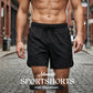 🏃 50% OFF NOW! 💨 Breathable Athletic Shorts – Zippered Pockets, Quick-Dry & Elastic Waistband 🌊5 pieces for only $69.99💪