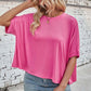 👕 50% OFF NOW! 🌸 Women's Casual Loose Short Sleeve Top – Soft Fabric, Crew Neck & Everyday Style ☁️