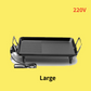 🔥 50% OFF NOW! 🍳 Dual-Zone Electric Griddle – Non-Stick Coating, Even Heating