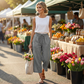 👖 50% OFF NOW!☁️ Women's Capri Pants – Drawstring Waist & Breathable – Casual Summer Essential ✨