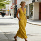👗 50% OFF NOW! 🌼 2026 New Arrival – Women's Sleeveless V-Neck Maxi Dress with Pockets 🌸