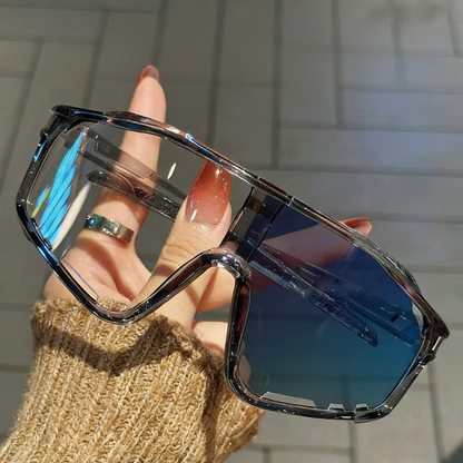 🕶️ 50% OFF NOW!🚴 Photochromic Sports Glasses – Smart Light Adaptation & Windproof – Panoramic Cycling Goggles – Anti-Slip Running Eyewear 🏃