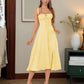 👗 50% OFF NOW! 🔥 Women's Elegant Lace-Up Dress with Side Slit – Adjustable Fit, Flowy Hem & Breathable Fabric ✨