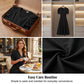 🥳2026 HOT SALE🥳💞50K+ SOLD!💥💕🌿 50% OFF! Elegant Puff Sleeve Dress – V-neck & high waist create hourglass shape. Breathable, wrinkle-resistant. Perfect for mature women. 👗✅