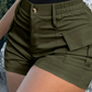 🩳 50% OFF NOW! 👖 Women's High-Waist Cargo Shorts with Pockets – Flattering Fit, Premium Blend & Versatile Style – Perfect for Casual Days 👜